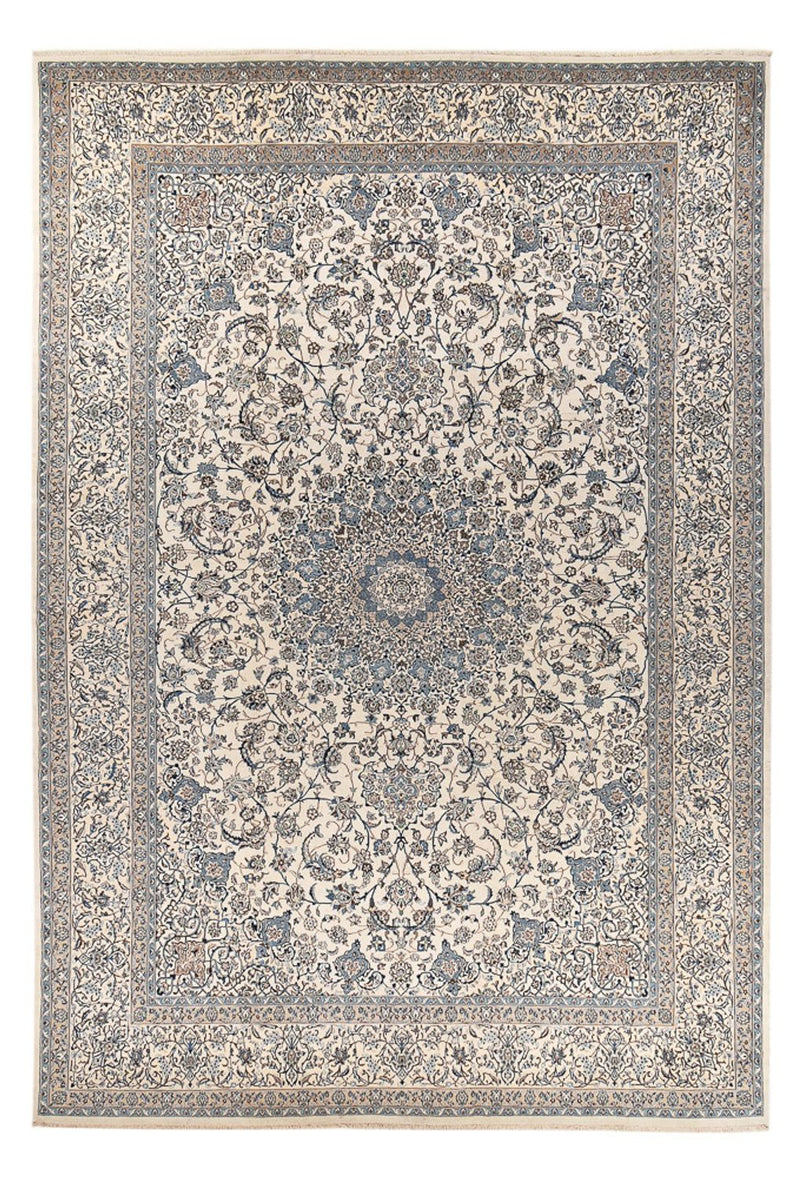 Persisk tæppe - Nain - Royal - 605 x 403 cm - creme