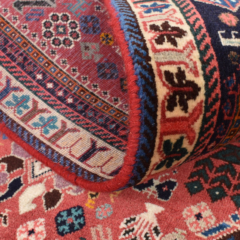 Løber Gabbeh-tæppe - Kashkuli Persisk - 296 x 80 cm - rød