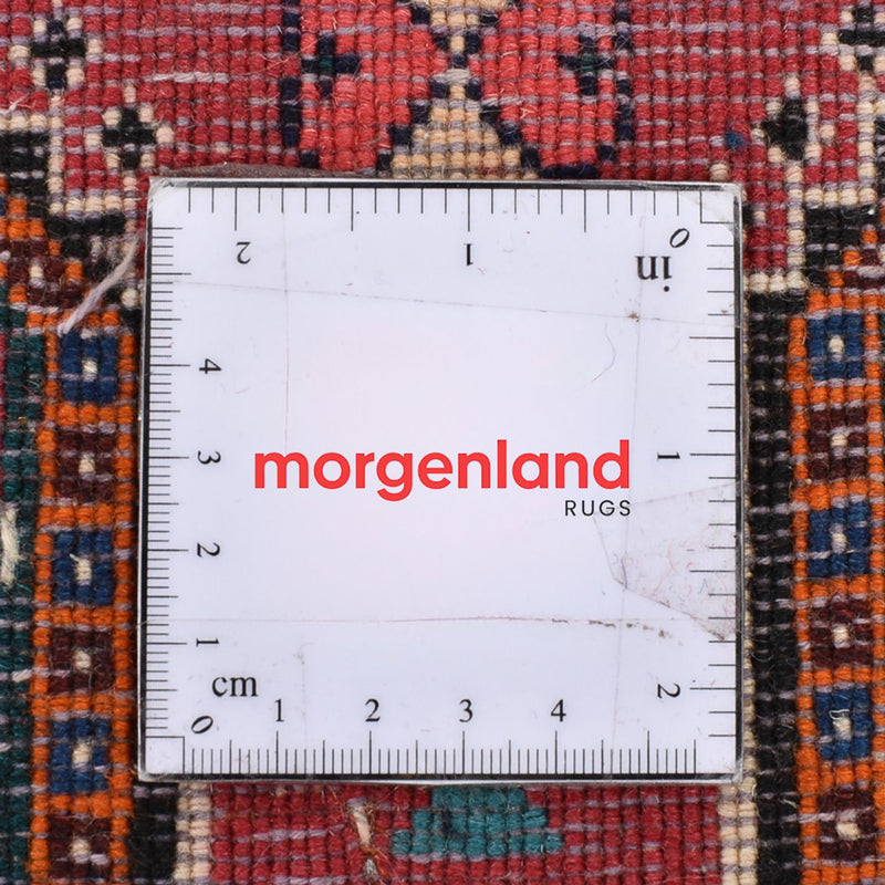 Løber Gabbeh-tæppe - Kashkuli Persisk - 296 x 80 cm - rød