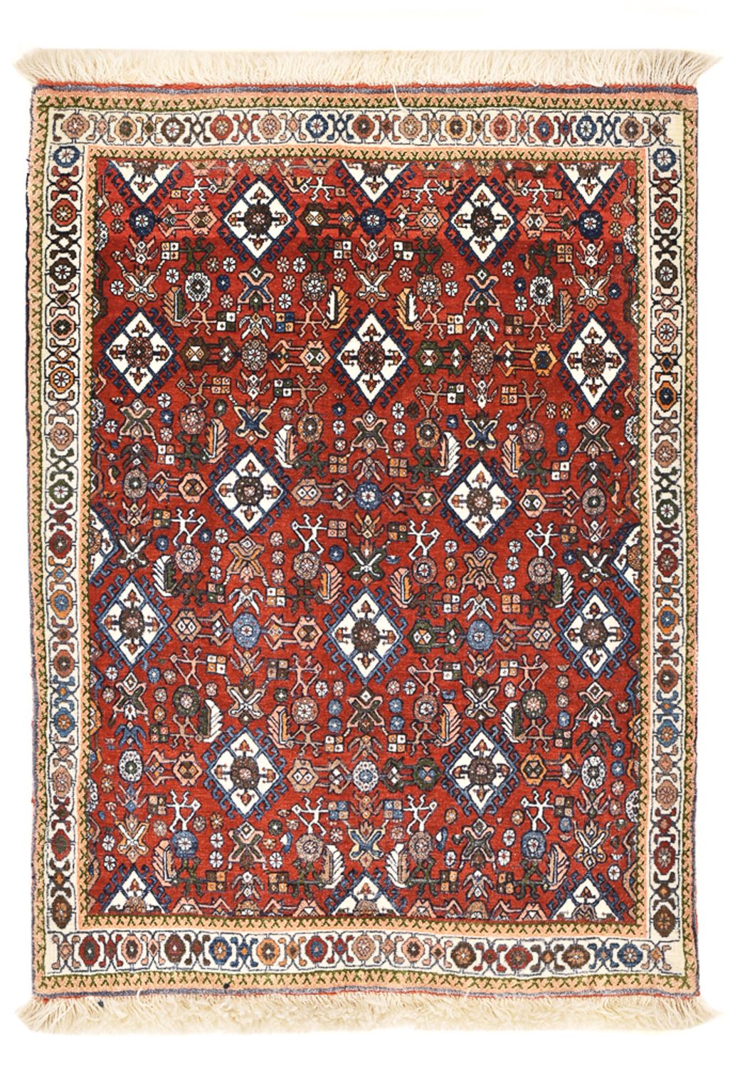 Gabbeh-tæppe - Kashkuli Persisk - 100 x 70 cm - flerfarvet