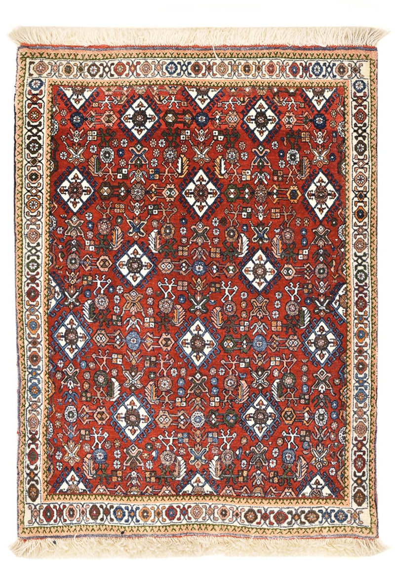 Gabbeh-tæppe - Kashkuli Persisk - 100 x 70 cm - flerfarvet