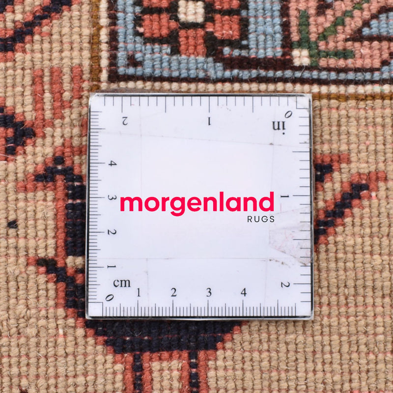 Persisk tæppe - Nomadisk firkantet  - 208 x 198 cm - grøn