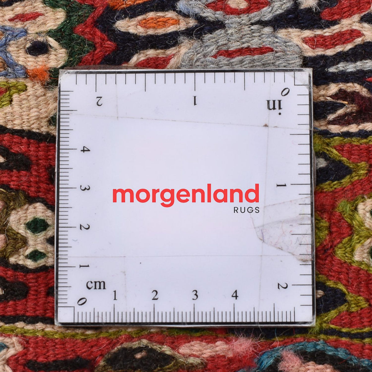 Kelim-tæppe - orientalsk - 145 x 118 cm - terrakotta