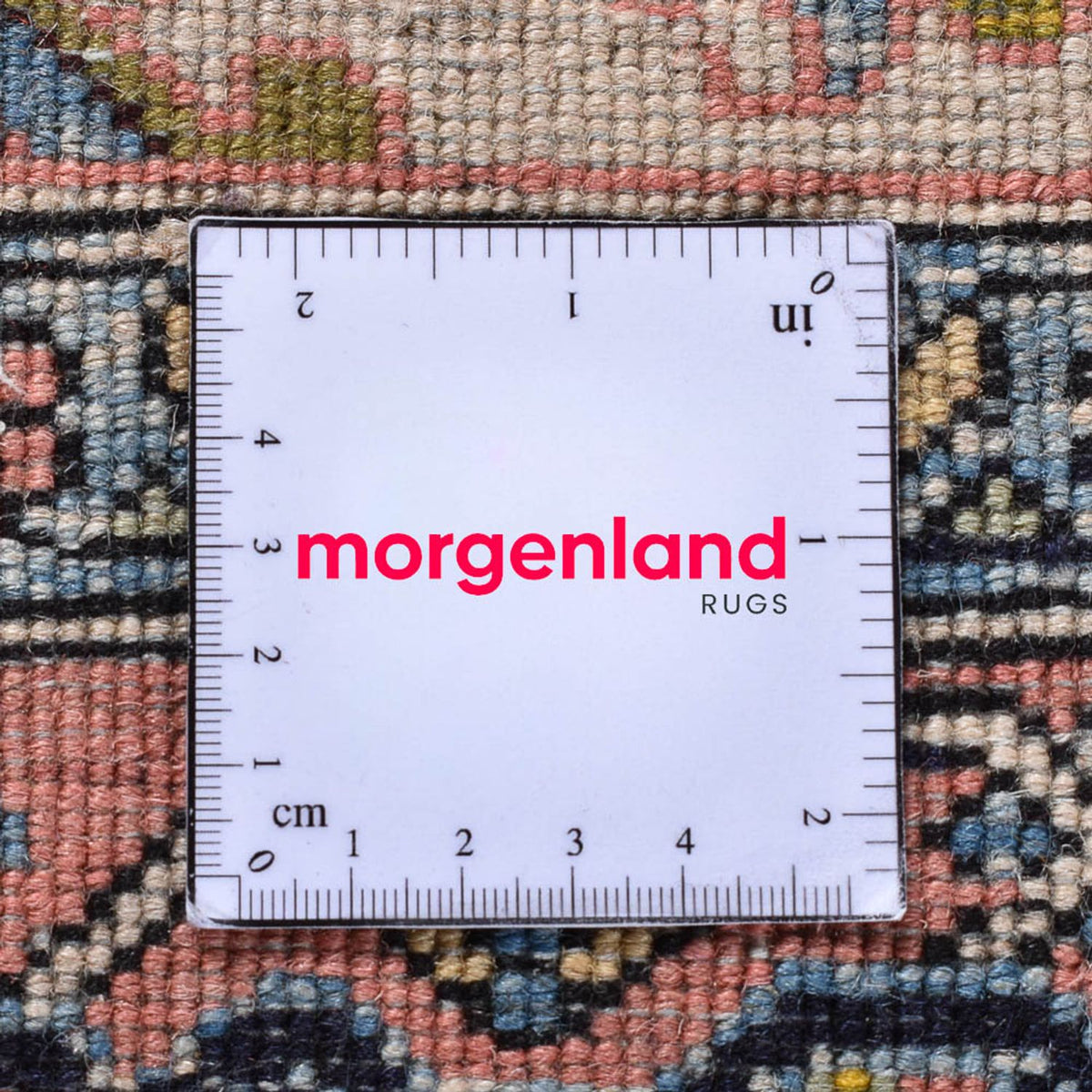 Persisk tæppe - Nomadisk - 206 x 150 cm - mørkeblå