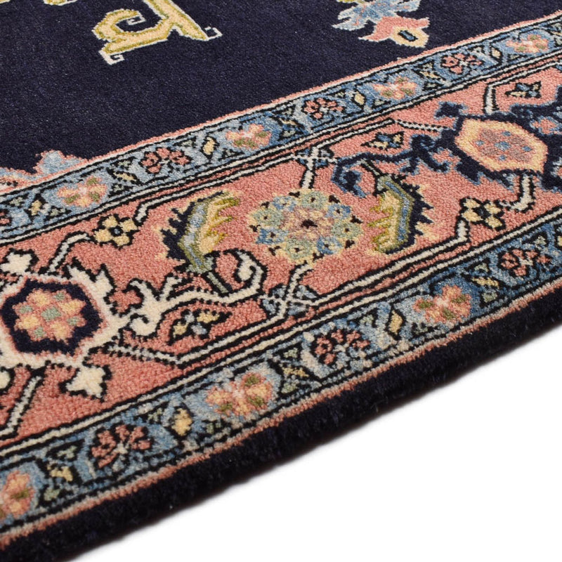 Persisk tæppe - Nomadisk - 218 x 150 cm - mørkeblå