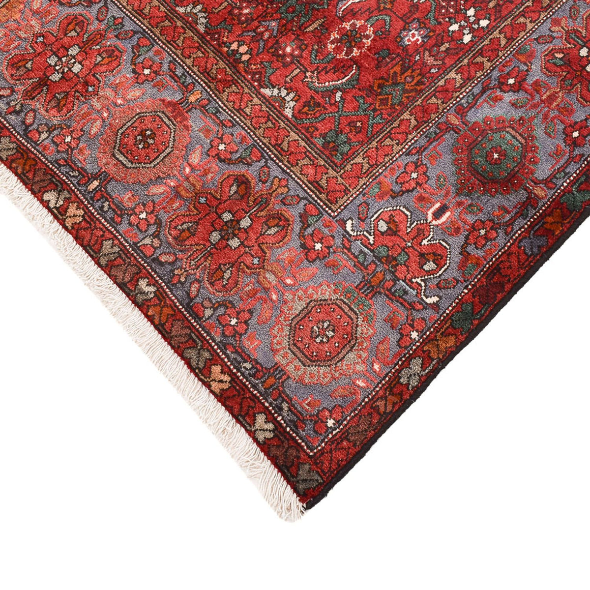 Persisk tæppe - Nomadisk - 216 x 136 cm - rød