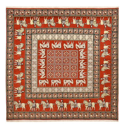 Tabriz - 50 Raj Tæppe 245x255cm - Persisk tæppe
