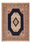 Persisk tæppe - Tabriz - Royal - 142 x 100 cm - mørkeblå