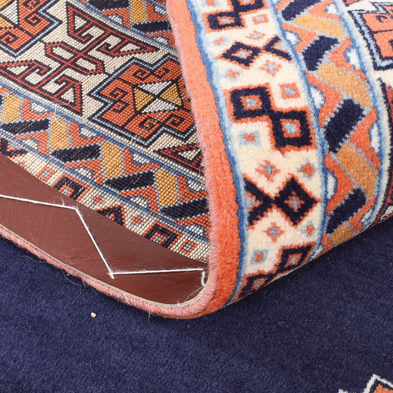 Persisk tæppe - Tabriz - Royal - 142 x 100 cm - mørkeblå