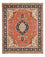 Persisk tæppe - Tabriz - Royal - 260 x 200 cm - lysrød