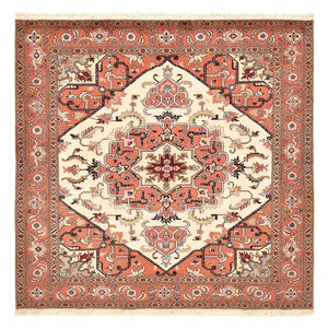 Persisk tæppe - Tabriz - Royal firkantet  - 205 x 200 cm - creme