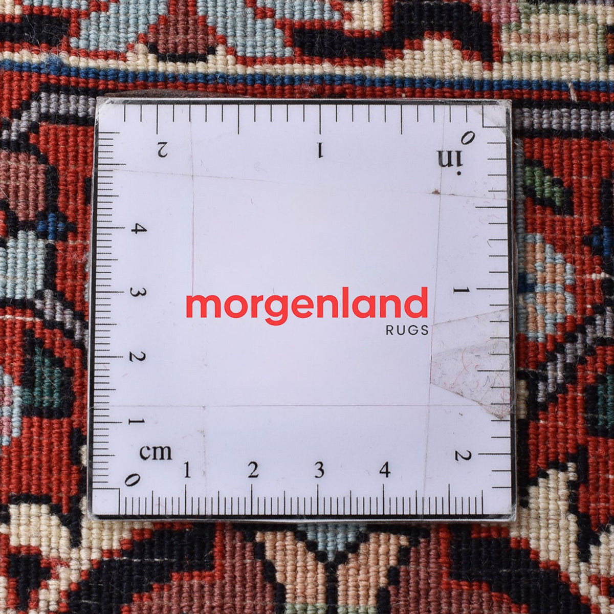 Persisk tæppe - Bijar firkantet - 306 x 304 cm - rust