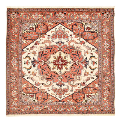 Tabriz - 40 Raj Tæppe 205x207cm - Persisk tæppe