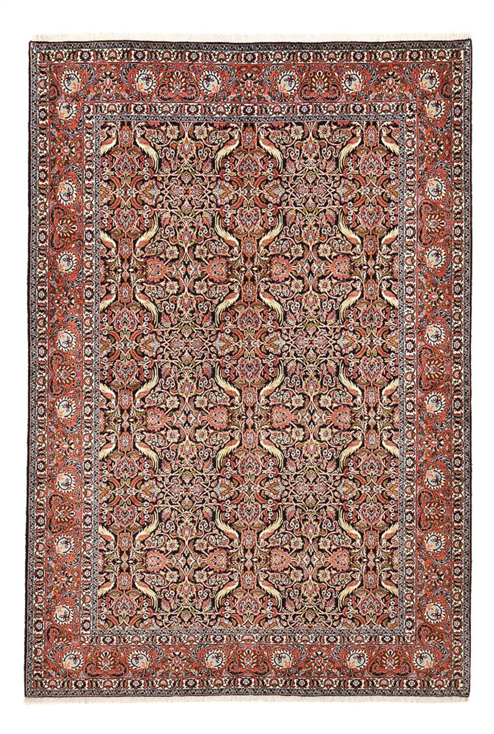 Persisk tæppe - Bijar - 298 x 202 cm - rust