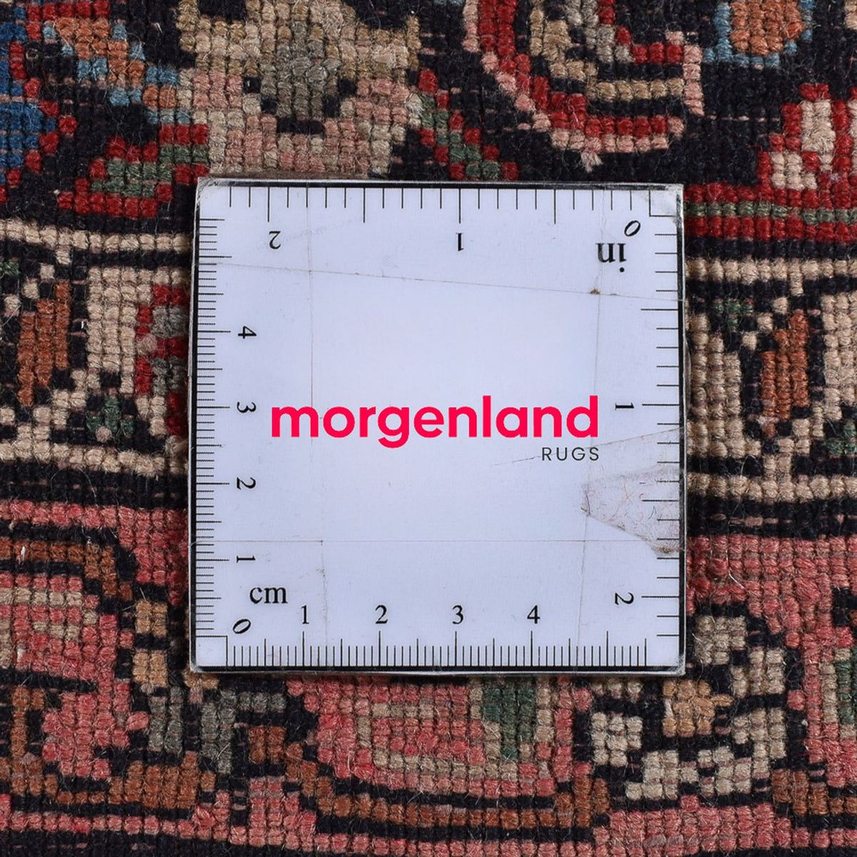 Persisk tæppe - Bijar - 441 x 310 cm - rød