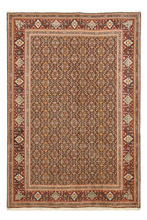 Persisk tæppe - Tabriz - Royal - 303 x 200 cm - mørk beige