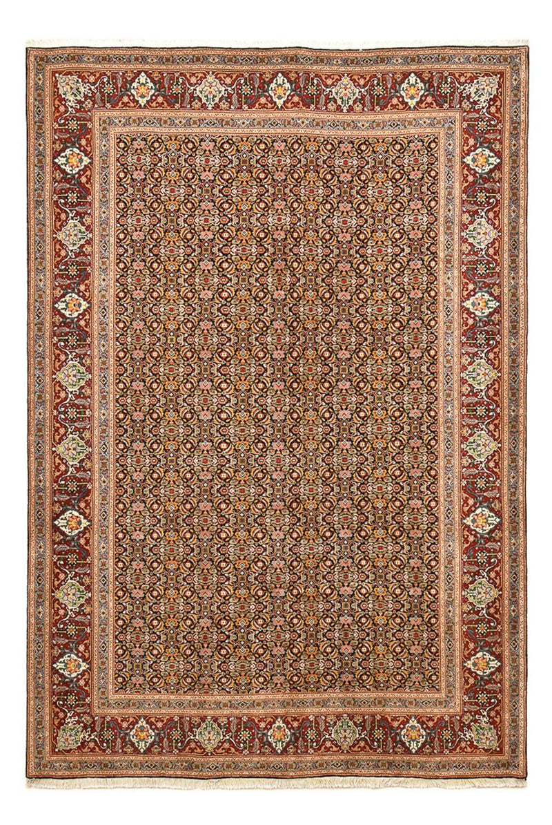 Persisk tæppe - Tabriz - Royal - 303 x 200 cm - mørk beige