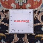 Løber Persisk tæppe - Tabriz - Royal - 380 x 75 cm - mørkeblå