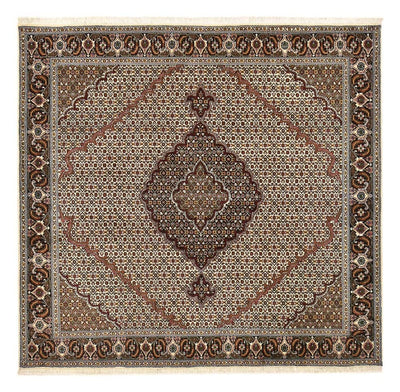 Tabriz - 40 Raj Tæppe 200x200cm - Persisk tæppe