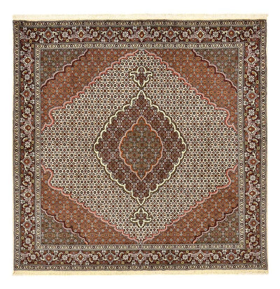 Tabriz - 40 Raj Tæppe 201x205cm - Persisk tæppe