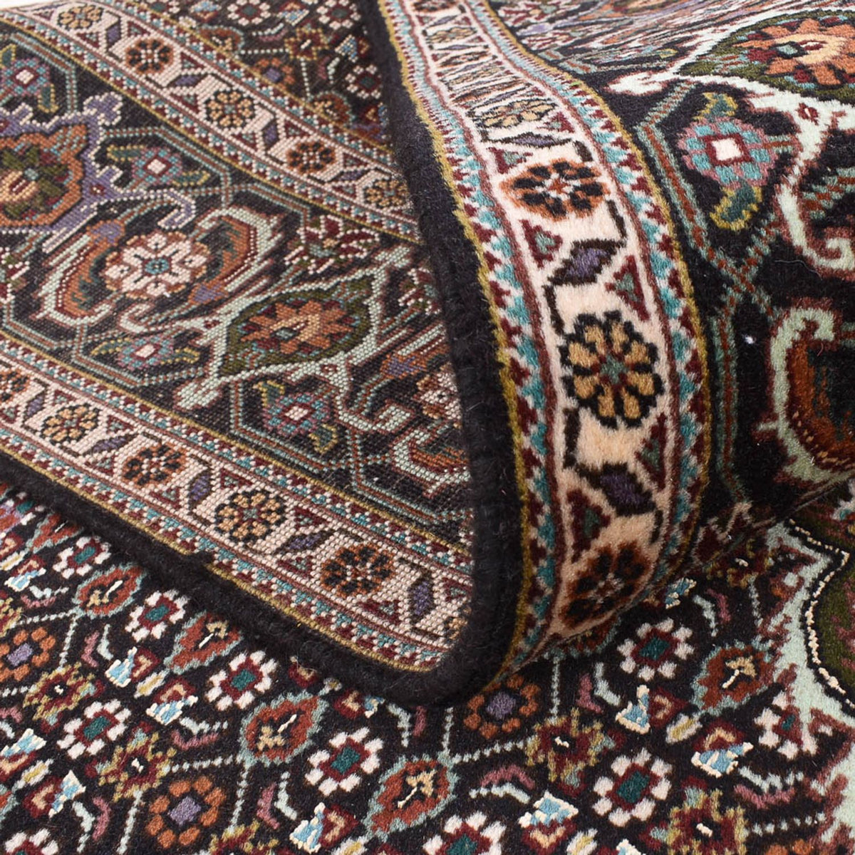 Persisk tæppe - Tabriz - Royal firkantet  - 200 x 197 cm - brun