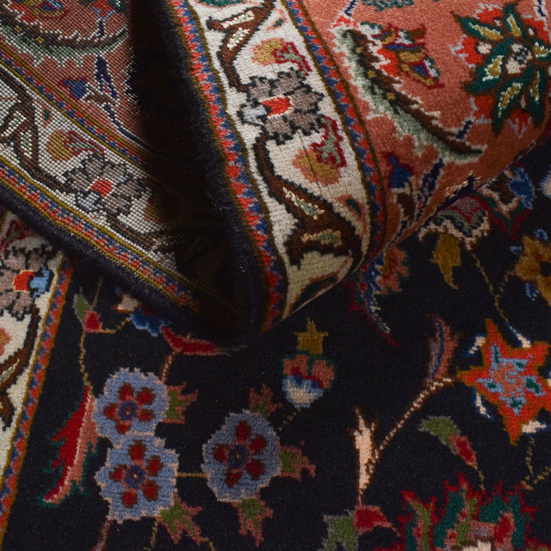 Persisk tæppe - Tabriz - Royal - 308 x 201 cm - mørkeblå