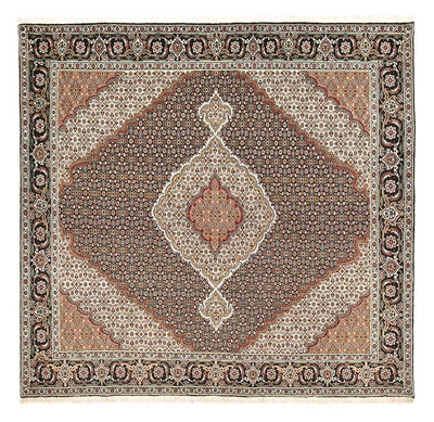 Tabriz - 40 Raj Tæppe 200x204cm - Persisk tæppe