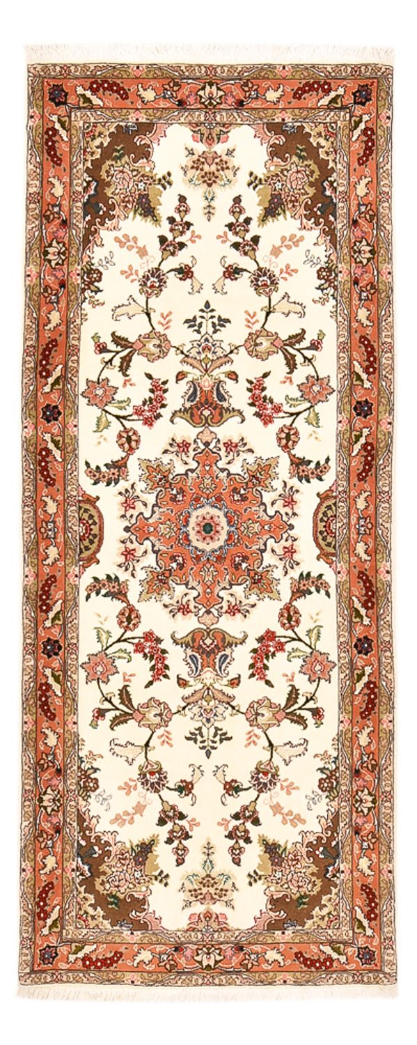 Løber Persisk tæppe - Tabriz - Royal - 205 x 82 cm - flerfarvet