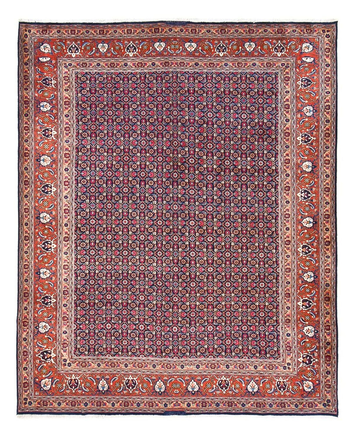 Persisk tæppe - Tabriz - Royal - 386 x 308 cm - rust