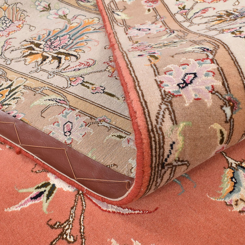 Persisk tæppe - Tabriz - Royal - 295 x 247 cm - rød