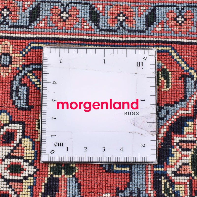 Persisk tæppe - Tabriz - Royal firkantet  - 210 x 200 cm - lysrød