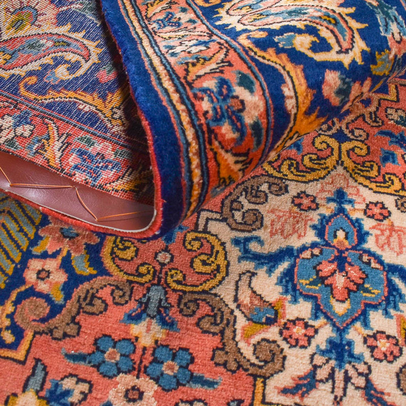 Persisk tæppe - Nomadisk - 292 x 210 cm - lysrød