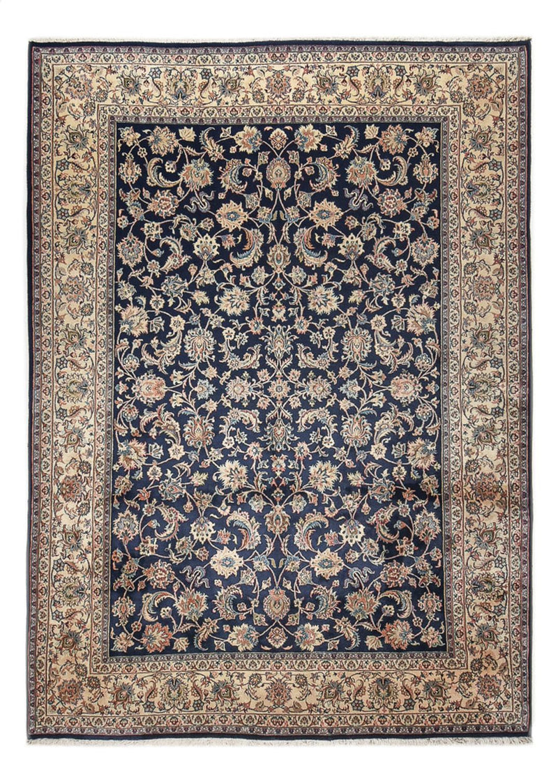 Persisk tæppe - Classic - 342 x 243 cm - mørkeblå