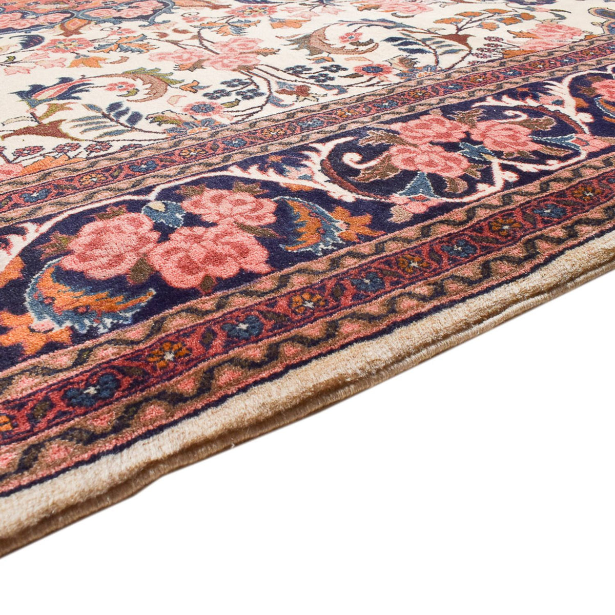 Persisk tæppe - Bijar - 306 x 200 cm - creme