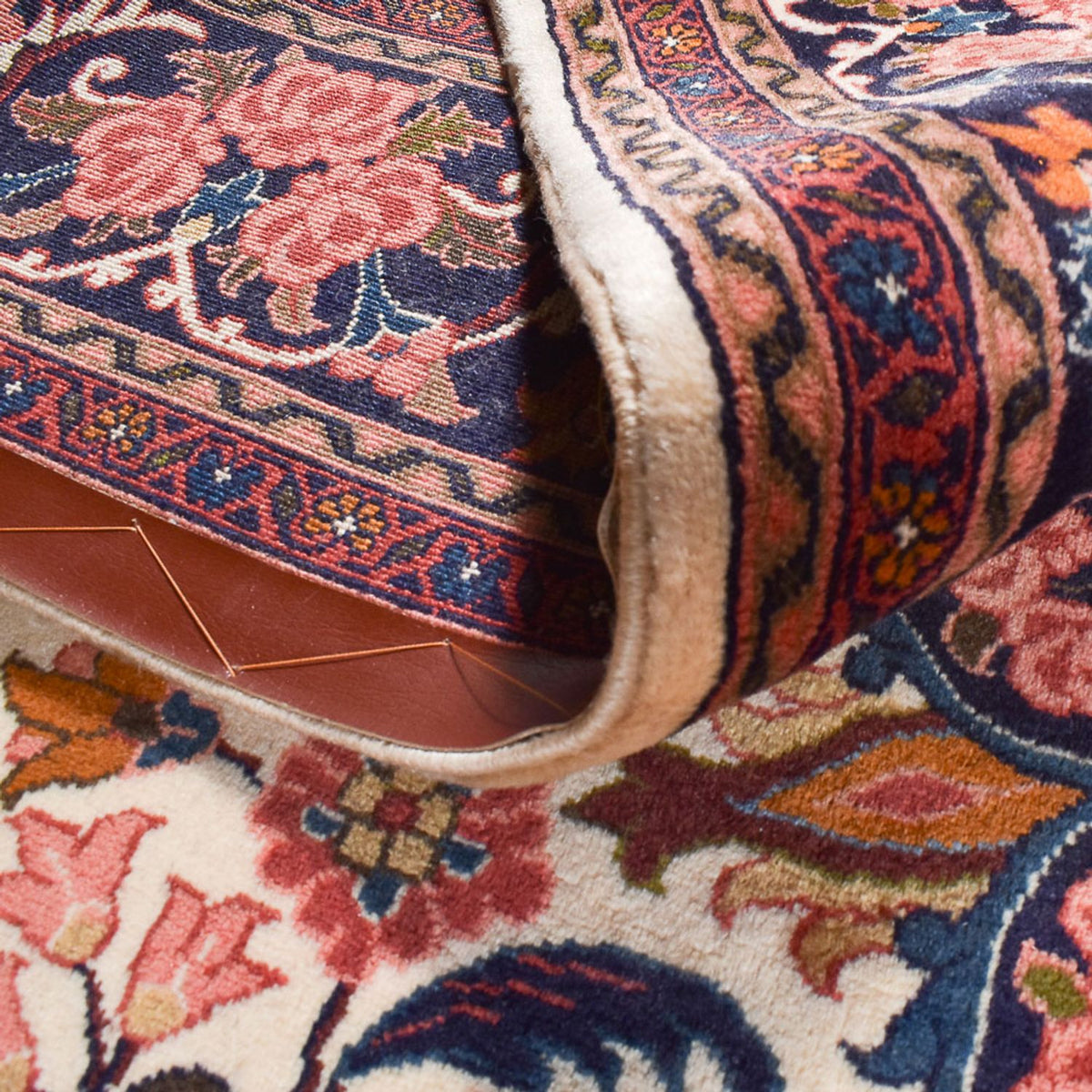 Persisk tæppe - Bijar - 306 x 200 cm - creme