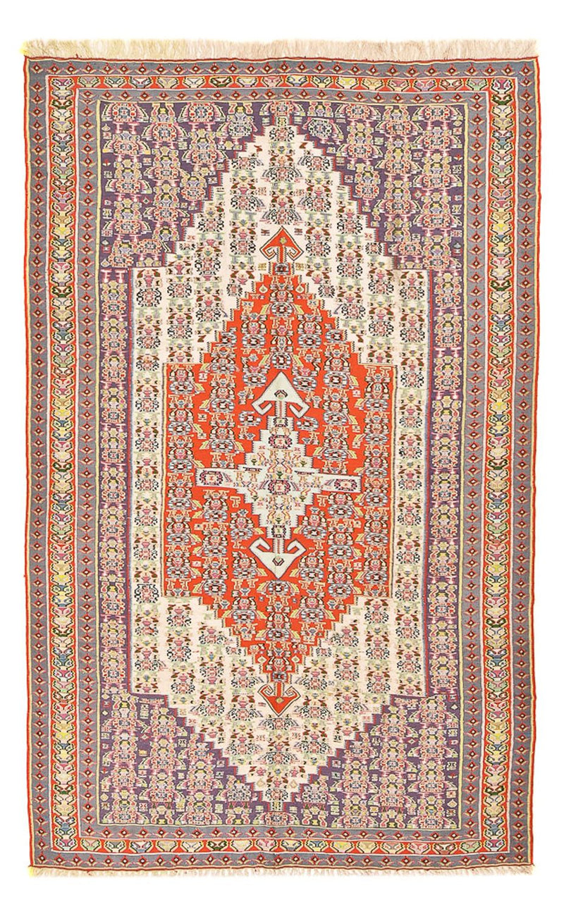 Kelim-tæppe - orientalsk - 260 x 154 cm - rød