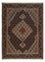 Persisk tæppe - Tabriz - Royal - 202 x 153 cm - mørkebrun