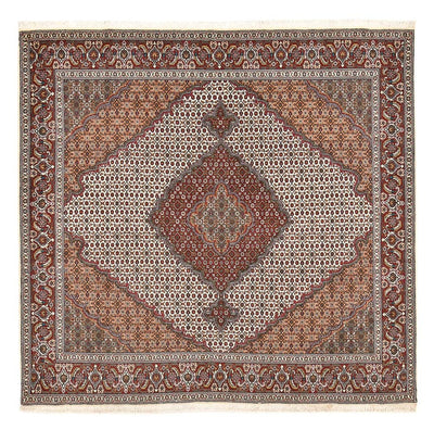 Tabriz - 40 Raj Tæppe 202x204cm - Persisk tæppe