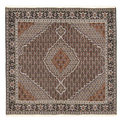Tabriz - 40 Raj Tæppe 200x200cm - Persisk tæppe