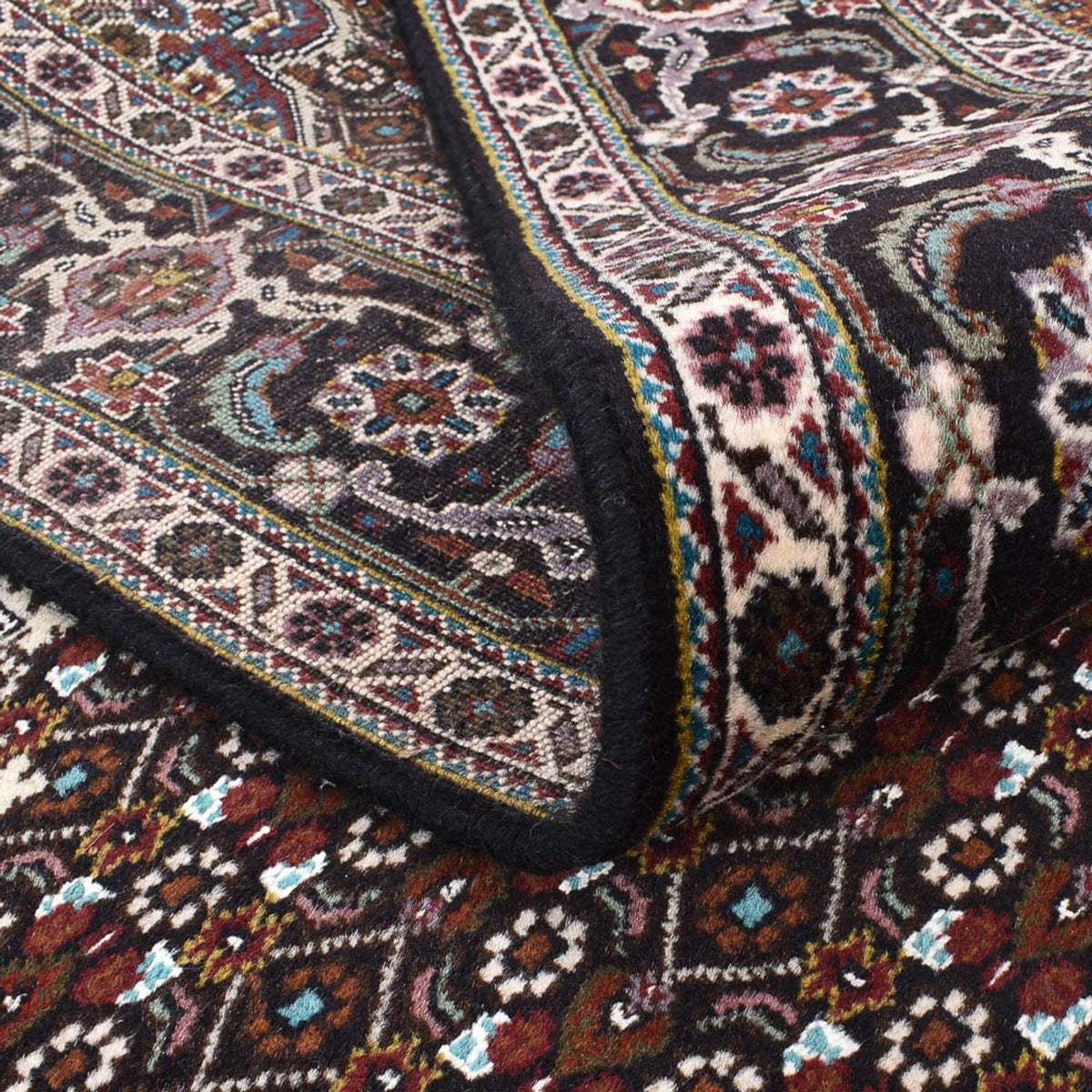 Persisk tæppe - Tabriz - Royal firkantet  - 200 x 200 cm - brun