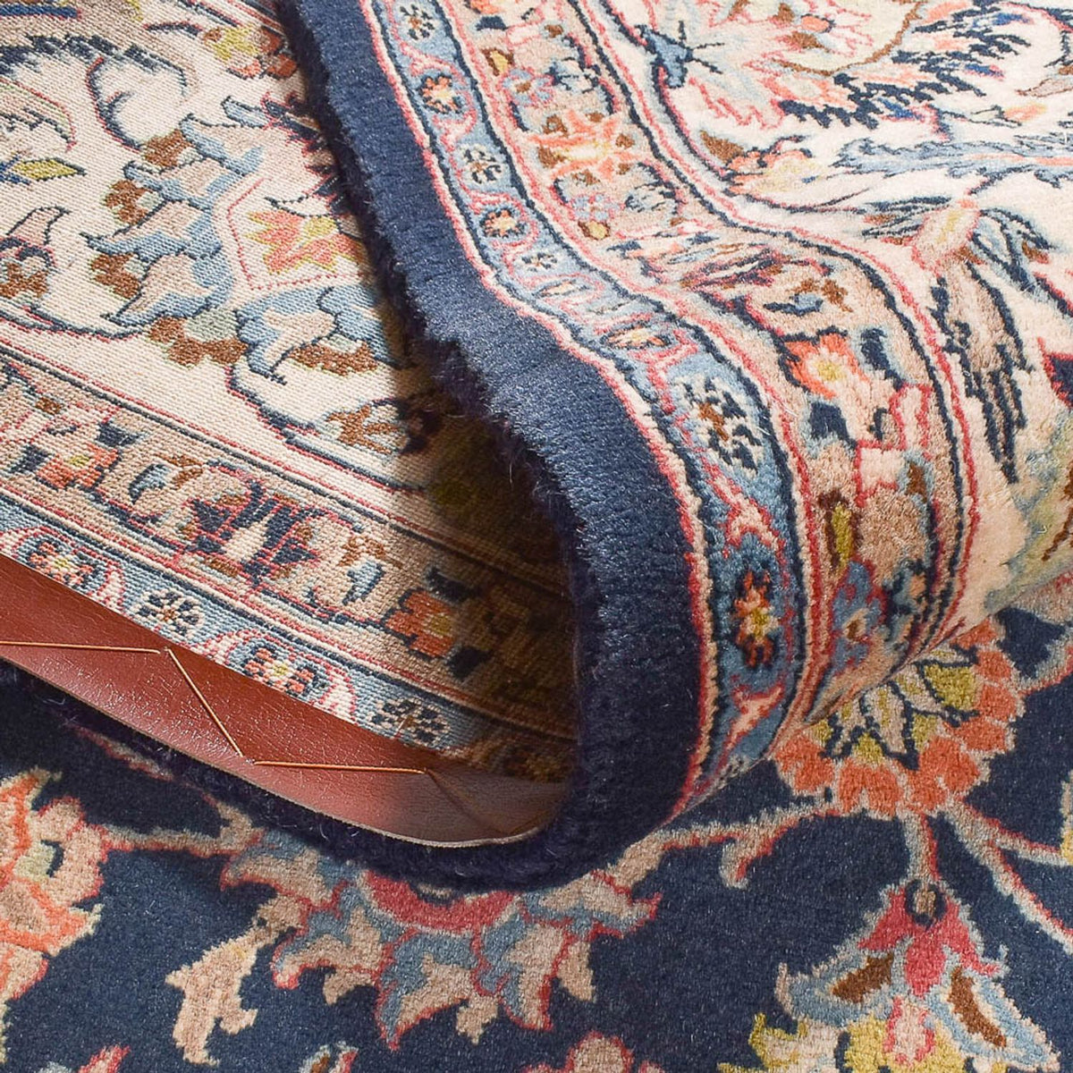 Persisk tæppe - Classic - 345 x 248 cm - mørkeblå