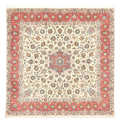 Tabriz - 50 Raj Tæppe 201x202cm - Persisk tæppe