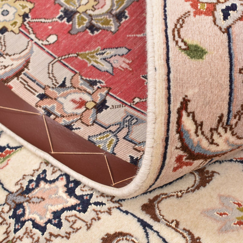 Persisk tæppe - Tabriz - Royal firkantet  - 202 x 201 cm - beige