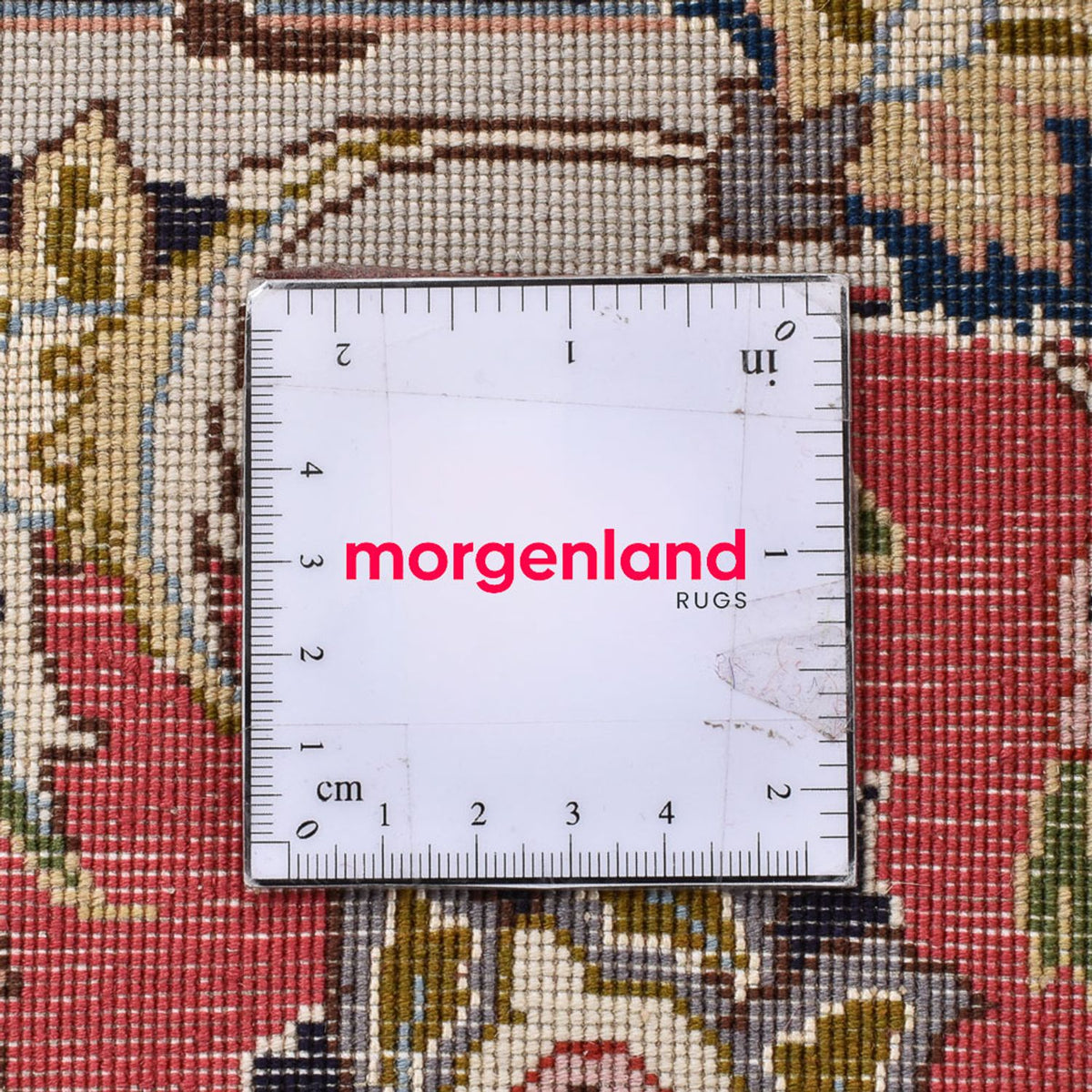 Persisk tæppe - Tabriz - Royal firkantet  - 202 x 201 cm - beige