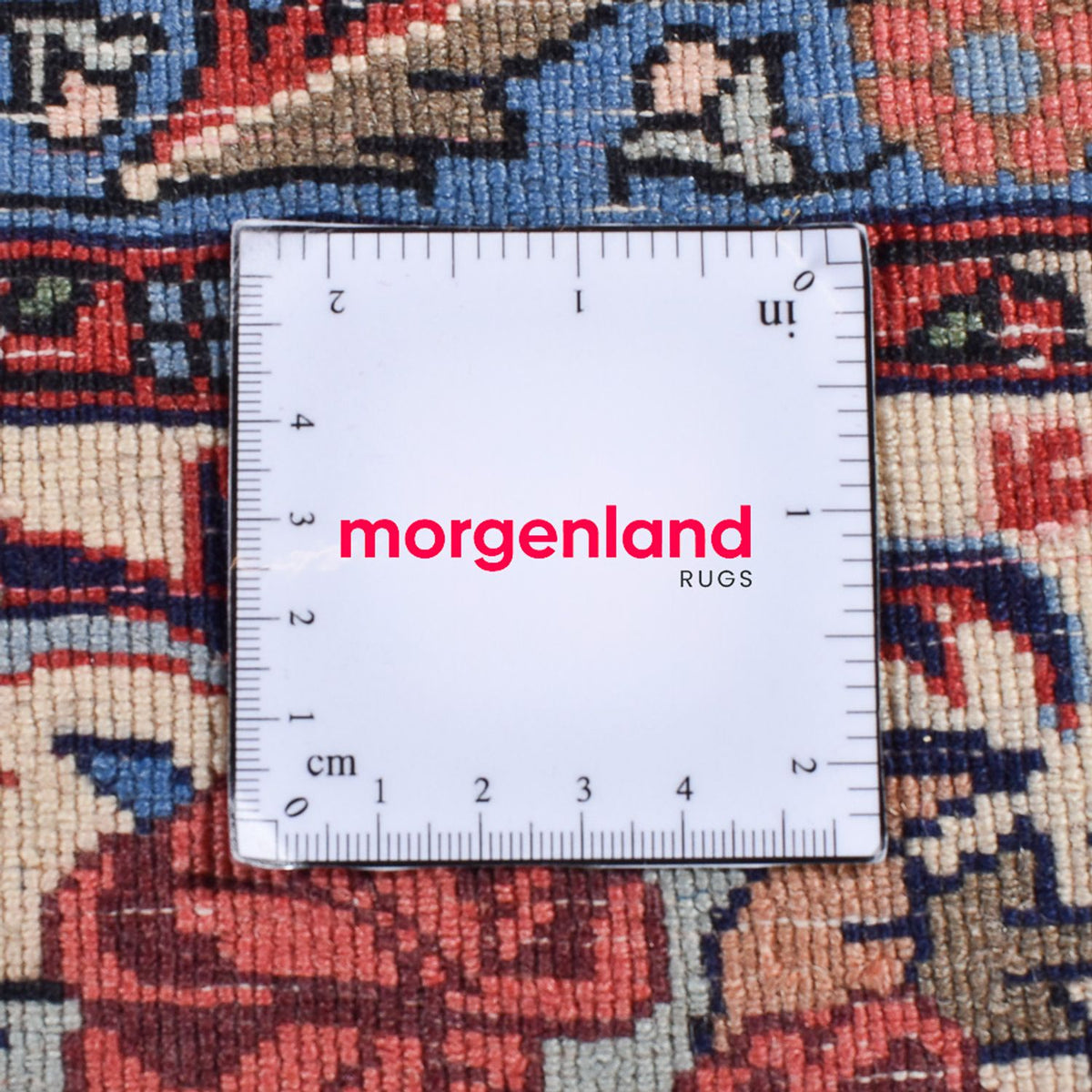 Persisk tæppe - Bijar - 316 x 215 cm - rød