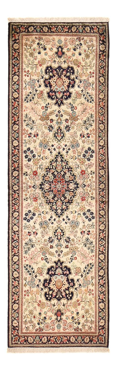 Qom silke Tæppe 69x222cm - Persisk tæppe