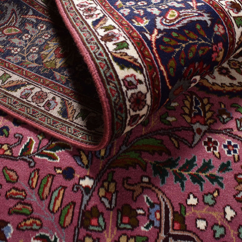 Persisk tæppe - Tabriz - Royal - 303 x 210 cm - lysrød