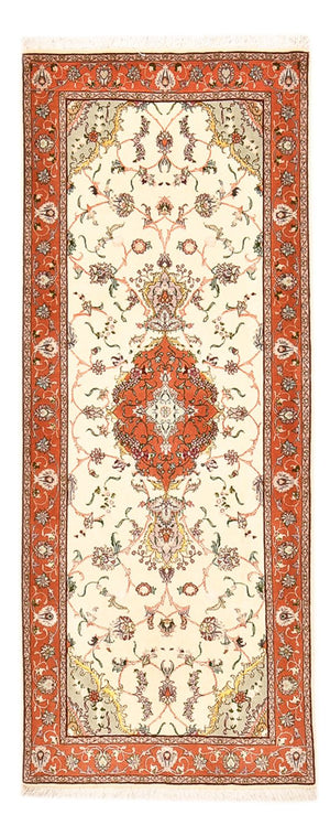 Løber Persisk tæppe - Tabriz - Royal - 206 x 80 cm - flerfarvet