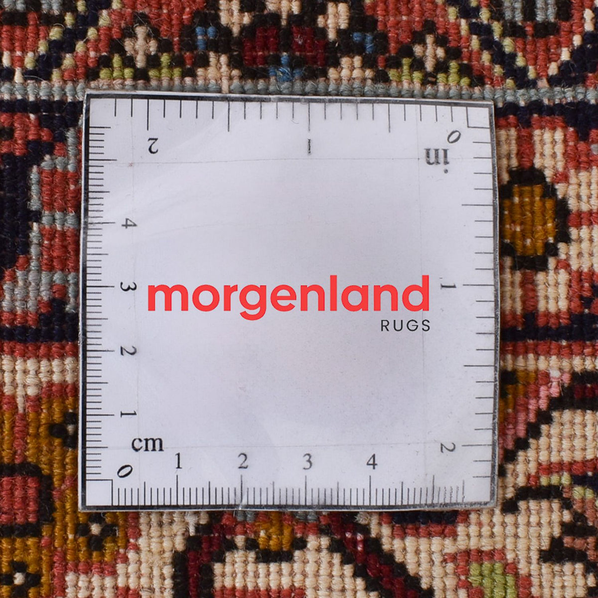 Persisk tæppe - Bijar særlig form  - 392 x 202 cm - rust