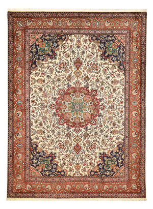 Persisk tæppe - Tabriz - Royal - 356 x 258 cm - creme